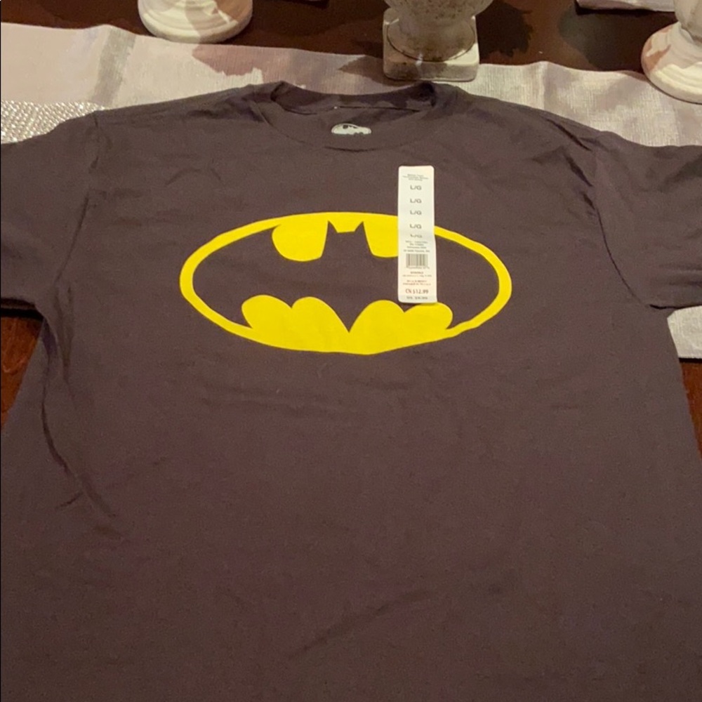 NWT Youth large Batman Shirt